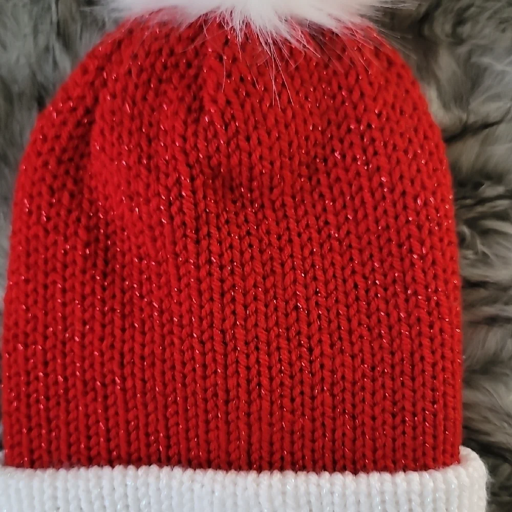 Handmade beanie this pom